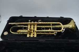 King 601 Trompete mit Tragetasche und Vincent Bach 5C Mundstück - Bild 1 von 9