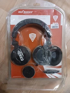 RED PREMIUM HEADPHONES - Picture 1 of 3