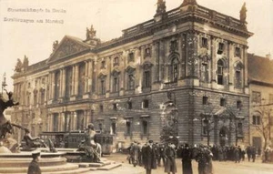 RPPC Strassenkampfe in Berlin Destrucciones am Marstall c1910s Vintage Postal - Imagen 1 de 1