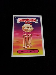 Garbage Pail Kids Series 1 43b Rattled Ruth 2014 GPK Card 