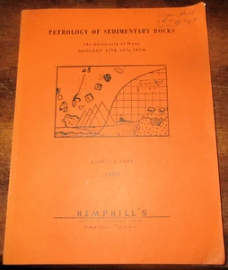GEOLOGY MINERALOGY PETROGRAPHY OF SEDIMENTARY ROCKS By R. L. Folk 1968 Classic - Picture 1 of 1