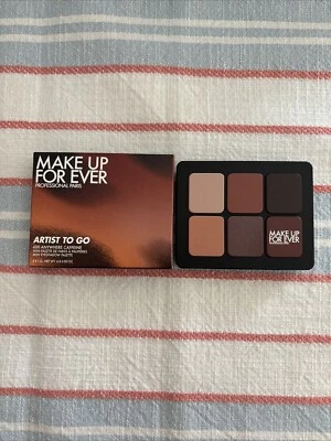 MAKE UP FOR EVER  ARTIST TO GO~600 Anywhere Caffeine~Mini Eyeshadow Palette BNIB - Image 1 of 3