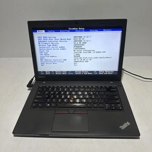 Lenovo Thinkpad L450 14" Laptop i3-5005u 4gb Ram No Drives Boots Bios - Picture 1 of 12
