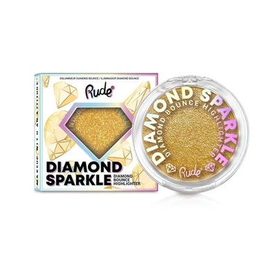 RUDE Diamond Sparkle Diamond Bounce Highlighter - Gold - Image 1 of 2