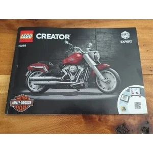Instruction Manual ONLY LEGO Creator Harley Davidson Fat Boy Motorcycle #10269 - Picture 1 of 3