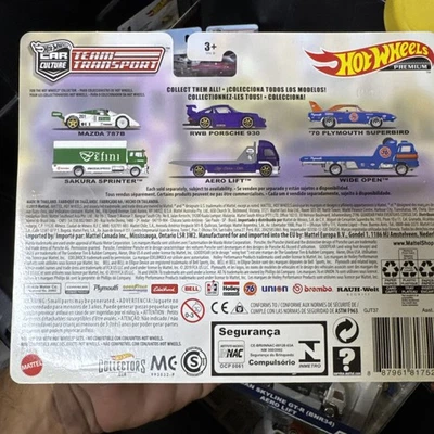 Hot Wheels Team Transport #17 RWB PORSCHE 930 AERO LIFT MUY BUEN ESTADO Foto 1 de 4