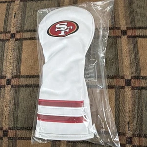 Team Golf NFL SAN FRANCISCO 49ERS White Vintage Fairway Head Cover - Bild 1 von 2