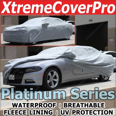 Dodge Charger 2020 2021 2022 2023 cubierta de coche impermeable con bolsillo espejo - gris Foto 1 de 4