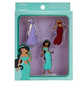Disney Loungefly Principessa Gelsomino Alladin Spilla Magnetica Cambiabile - Foto 1 di 4