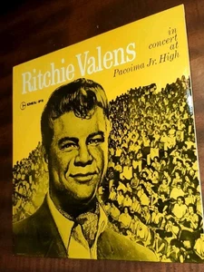Richie Valens In Concert Pacoima Jr. High (LP 1987 Del-Fi Rhino Records Reissue) - Picture 1 of 5