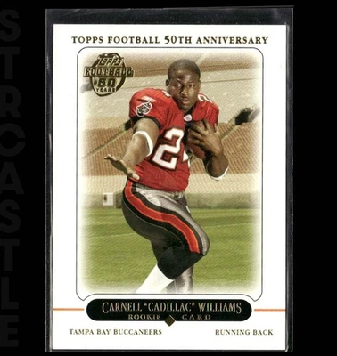 Cadillac Williams 2005 Topps #438 Tampa Bay Buccaneers 🏈 Football Card (RC) - Image 1 of 3
