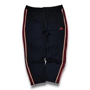 Adidas Climacool Navy & Red Womens Training Tracksuit Jogging Bottoms Size L - Picture 1 of 8