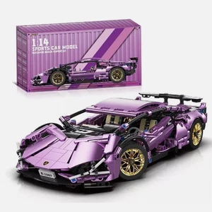 Technic Lamborghini Bausatz, 1314tlg Bausteine Statisches Auto Modell Geschenk - Bild 1 von 10
