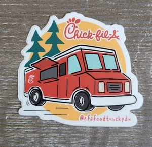 Chick-Fil-A Food Truck PDX Sticker - Picture 1 of 4