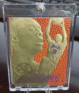 Kobe Bryant Flair Showcase 1996 1997 23kt Rookie Lakers Hof serie 0328 en la parte posterior - Imagen 1 de 2