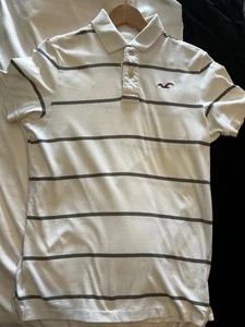 Hollister Men's Cotton Short Sleeve Shirt, Vintage, New, Size M Polo Style - Picture 1 of 3