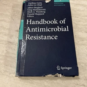 HANDBUCH DER ANTIMIKROBIELLEN RESISTENZ von Matthias Gotte & Albert Berghuis *sehr guter Zustand+* - Bild 1 von 10