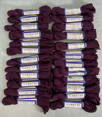 Lot of 24 Hiawatha Skeins Real Needlepoint Wool Color 91 Lot D4199 40 yd Each - Image 1 of 4