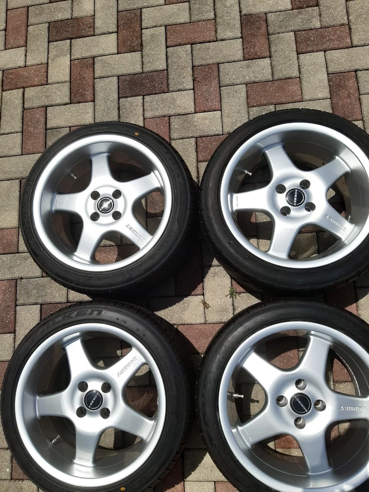 Alu-Felgen Borbet 9x16 Lochkreis 4x100 - Bild 1 von 4