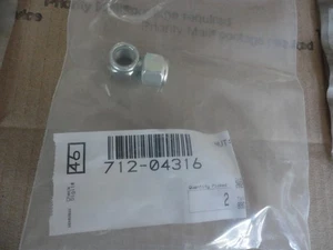 PKG. of 2 New Genuine MTD/Cub nylock nuts 712-04316 - Picture 1 of 1