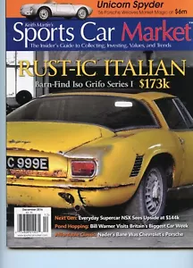 KEITH MARTIN'S SPORTS CAR MARKET MAGAZINE DECEMBER 2016. - Foto 1 di 1
