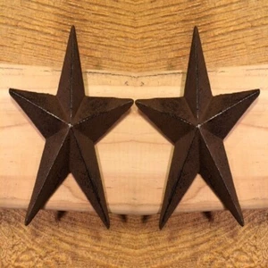 Two (2) Star Nails Rustic Extra-Large 5" Wide Home Décor {Set of Two (2)} 02109 - Picture 1 of 24