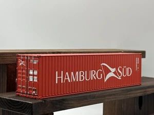 Modelos WSI | 04-2034 40 ft contenedor Hamburg Sud modelo a escala 1:50 - Imagen 1 de 2