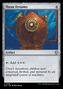 MTG Magic the Gathering Thran Dynamo (290/401) Bloomburrow Commander LP - Picture 1 of 1