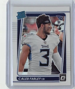 2021 Panini Donruss Optic | Caleb Farley Rated Rookie (Holo Variation) #249 - Picture 1 of 2
