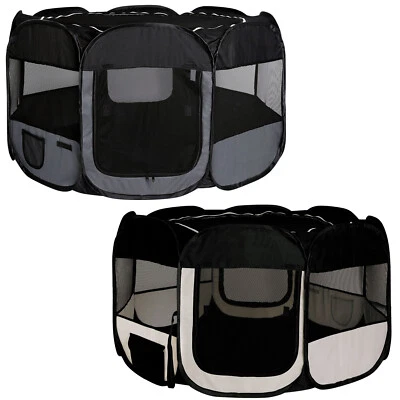 lionto recinto per cuccioli in tessuto Oxford, box pieghevole, colore a scelta - Immagine 1 di 4