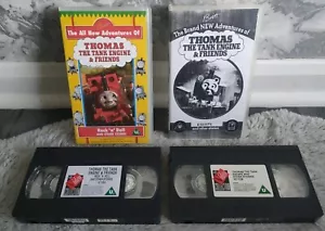 Thomas The Tank Engine VHS Bundle x2- UK PAL VHS Release 1991!!! - Picture 1 of 6