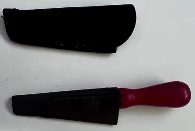 Vintage Bay State Fish Hook Sharpening Stone Pocket Size 3.5” - Image 1 of 4