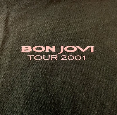 Camiseta Bon Jovi Local Crew Tour Talla XL 2001 Foto 1 de 4