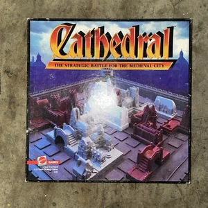 Cathedral The Strategic Battle for the Medieval City Board Game Vintage - Picture 1 of 6