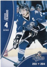 2013/14 Victoria Royals - JORDAN FRANSOO