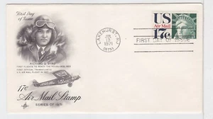 TurtlesTradingPost- 17 Cent Airmail #C80- 1971 FDC- Artcraft Cachet - Picture 1 of 1