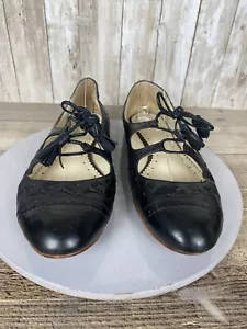 Brooks Brothers flache Damen-Quaste aus schwarzem Leder Spitze Größe 6,5 - Bild 1 von 14