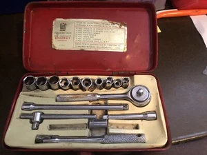 Vintage Kingcraft International Incomplete Ratchet Socket Set 13-291 Australia - Picture 1 of 1