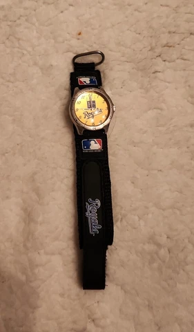 Kansas City Royals Watch MLB youth / ladies Rookie Black adjustable Untested Cover