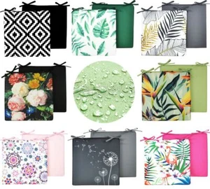 Motiv Outdoor Wende Stuhlkissen 40x40cm Kissen Wasserfest Garten Lotus Effekt - Bild 1 von 19