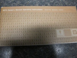 1973 Pontiac Owners Manual - Picture 1 of 2