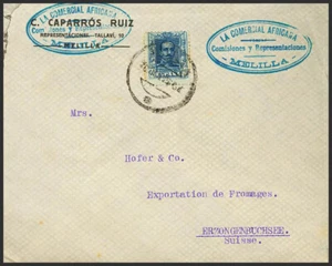 Andalucía. Historia Postal. Andalucía. Historia Postal. MELILLA / *, al dorso l - Imagen 1 de 1