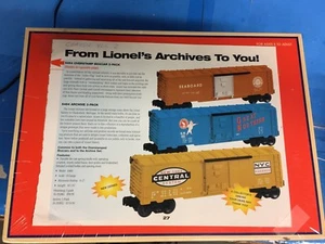 O-GAUGE LIONEL 6-29282 6464 ARCHIVE 3-PACK SET- UNOPENED NIB Sealed - Picture 1 of 3