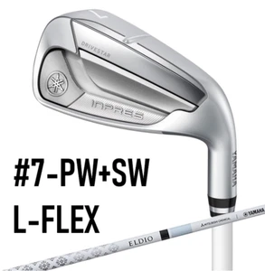 YAMAHA INPRES DRIVE STAR #7-PW & SW IRON SET LADIES FLEX GRAPHITE 5 CLUBS 2025 - Picture 1 of 7