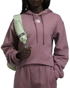 Womens The North Face Evolution Hi-Lo Hoodie Fawn Grey Sweatshirt Size 2XLARGE - Picture 1 of 4