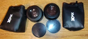 2 XPIX PRO SERIES: 2.2 AF Telephoto 58 mm & Macro .43x Hi Def Wide Angle 58 mm - Picture 1 of 6
