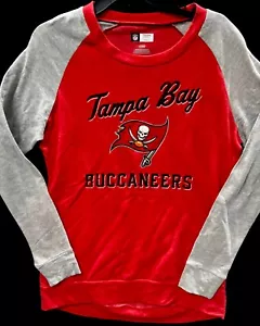 TAMPA BAY BUCS BUCCANEERS MUJER SUDADERA LIGERA JERSEY CAMISA NUEVA MEDIANA - Imagen 1 de 2