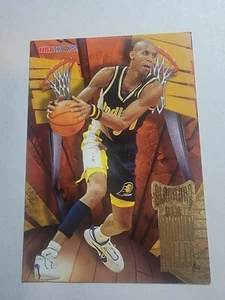 Reggie Miller 1996 NBA Hoops Slamland SL20 - Imagen 1 de 2