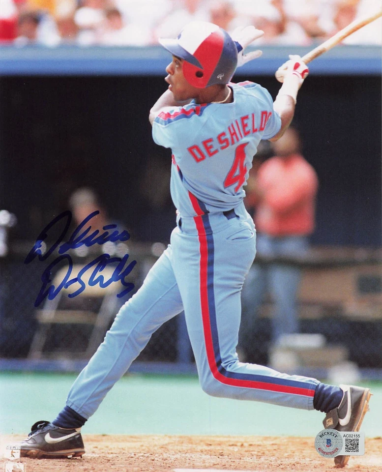 Delino Deshields Signed 8x10 Photo Montreal Expos (BAS AC02155) - Image 1 of 1