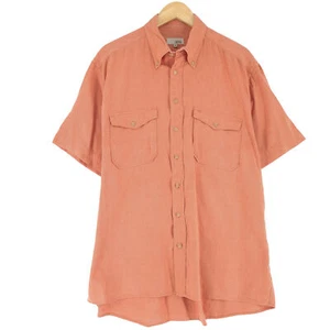 Camel Active Men Shirt Orange Cotton Explorer Adventure Du7 Size M - Picture 1 of 7